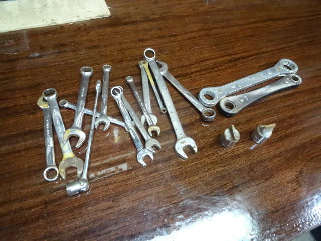 lot 113 image: Misc Snap On Wrenches.