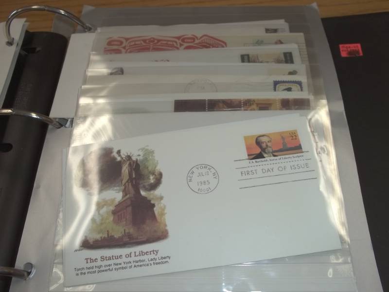 lot 46 image: 16 First Day of Issue Stamps