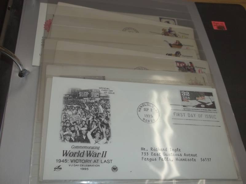 lot 50 image: 8 First Day of Issue Stamps