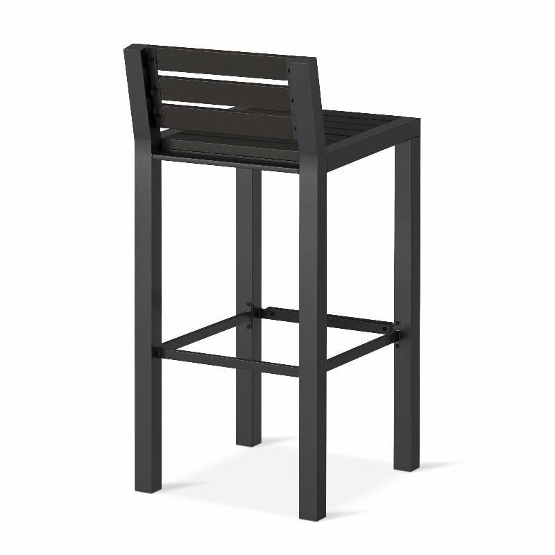 lot 37 image: New Bryant 2-pk. Faux Wood Patio Bar Stool Set - Threshold