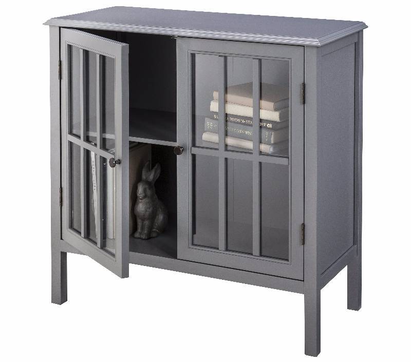 lot 40 image: New Windham 2 Door Accent Cabinet - Threshold