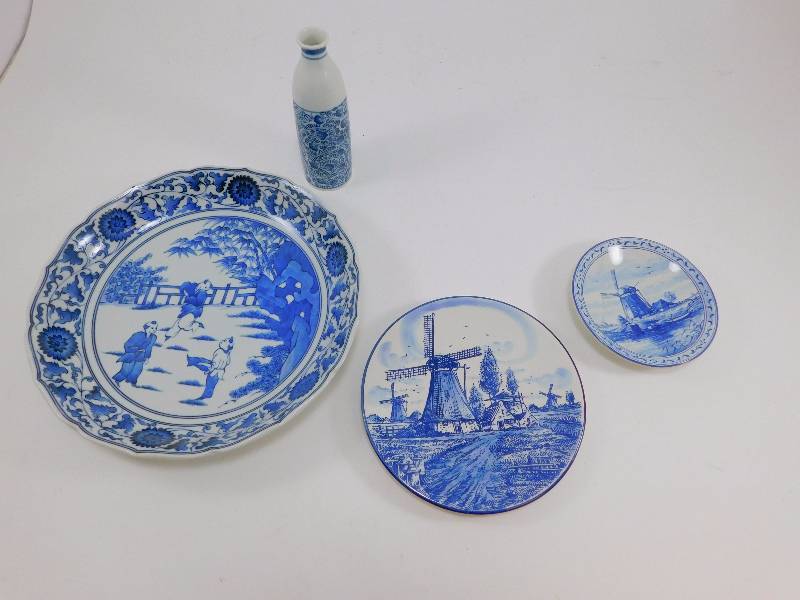 lot 16 image: Vintage Collectors plates from Holland