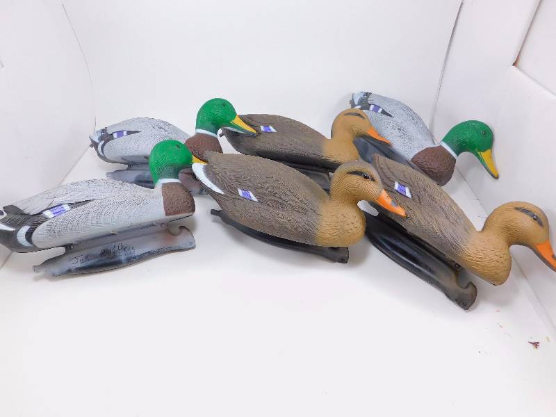 lot 58 image: Lot of Flambeau Duck Decoys