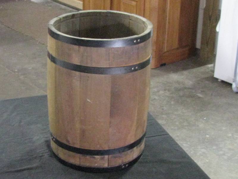 Wood Nail Keg