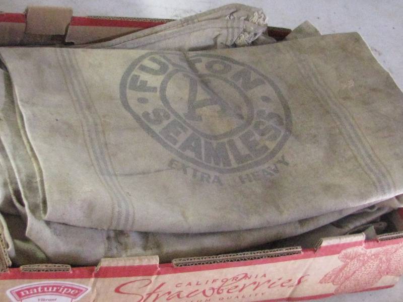 vintage feed bags