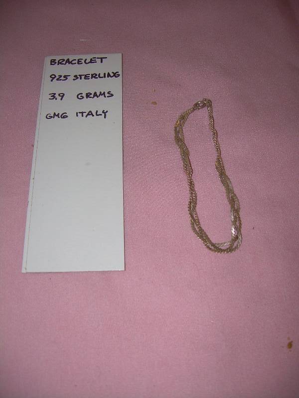 STERLING BRACELET