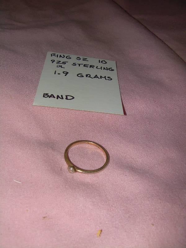 SZ 10 STERLING BAND