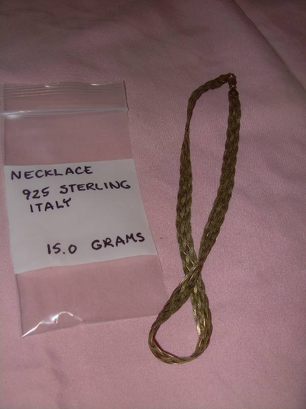 STERLING NECKLACE