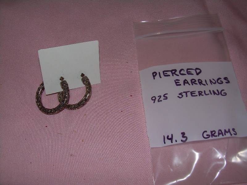 STERLING EARINGS