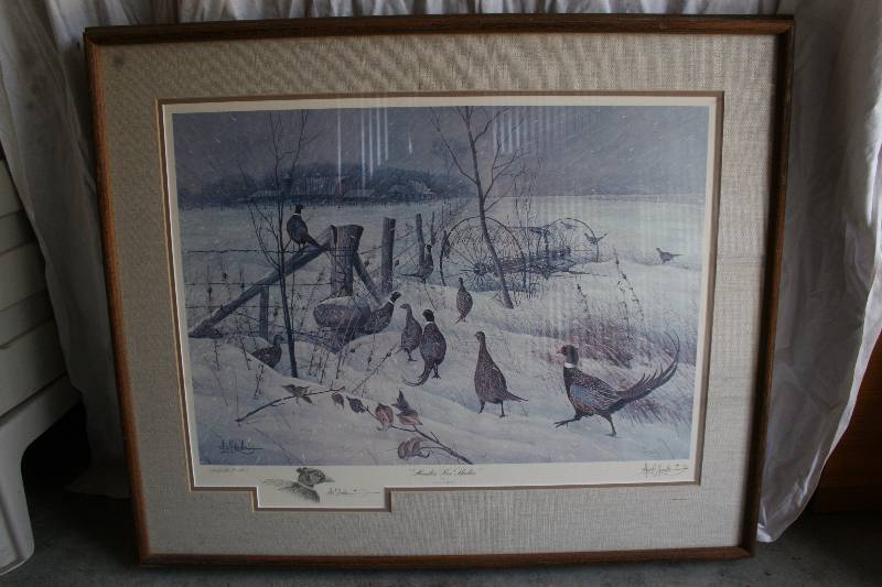 lot 26 image: Les Kouba Print