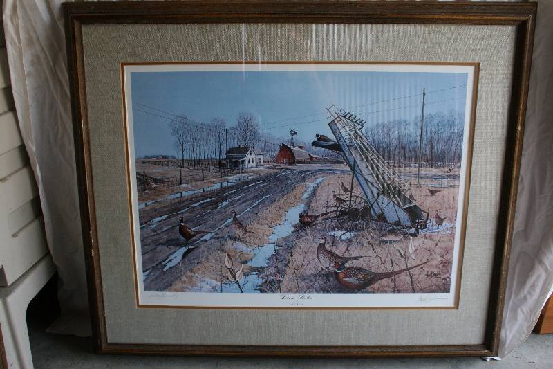 lot 27 image: Les Kouba Print