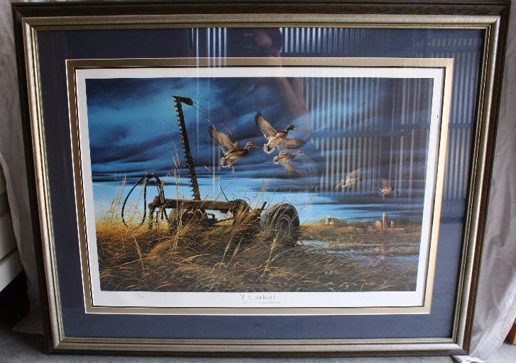 lot 32 image: Terry Redlin Print