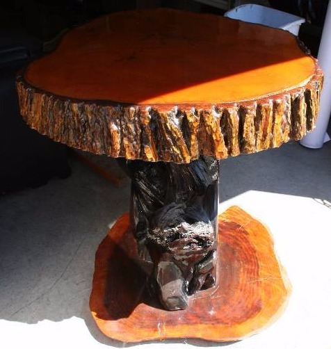 lot 58 image: Vintage Berlwood  Table