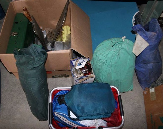 lot 110 image: Misc Camping Gear