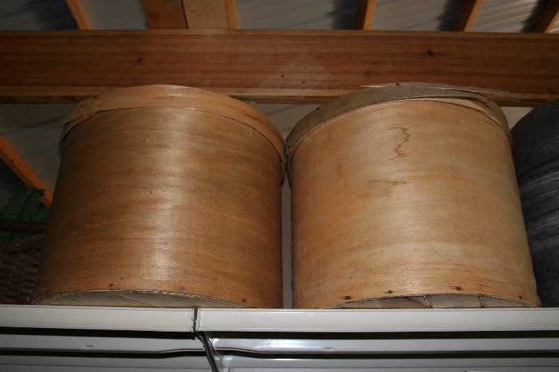 lot 116 image: Bark Baskets
