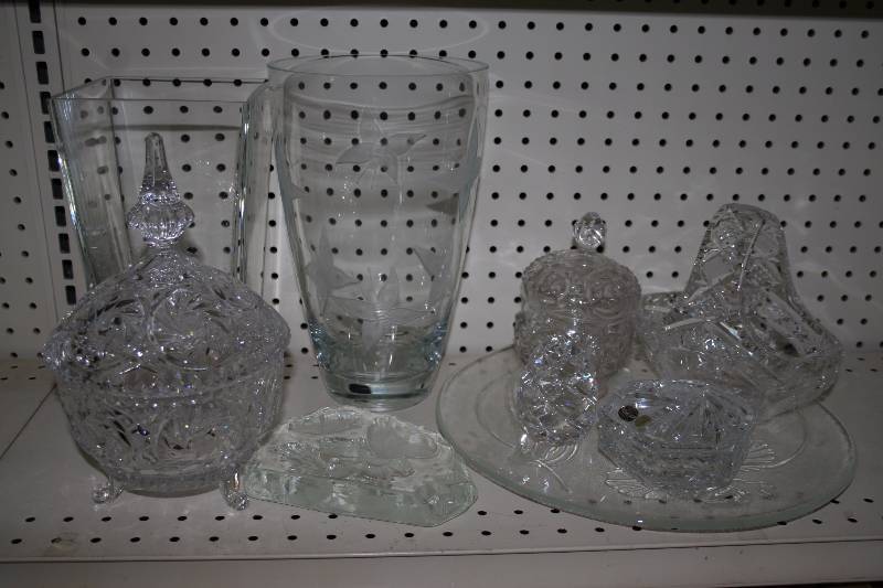 lot 213 image: Lead Crystal Wares