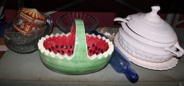 lot 257 image: Assorted Serving Dishes and More
