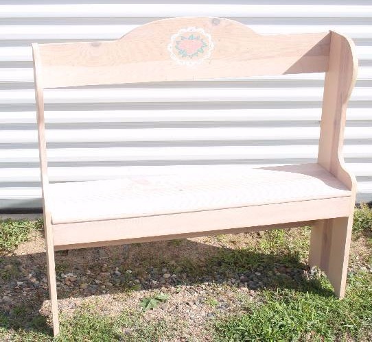 lot 293 image: Wooden Bench
