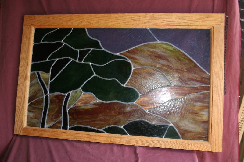 lot 301 image: Stained Glass Art