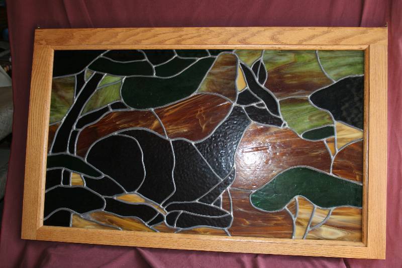 lot 302 image: Stained Glass Art