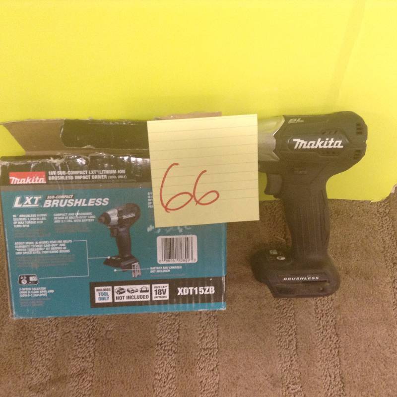 lot 66 image: Makita LXT Brushless Impact Driver