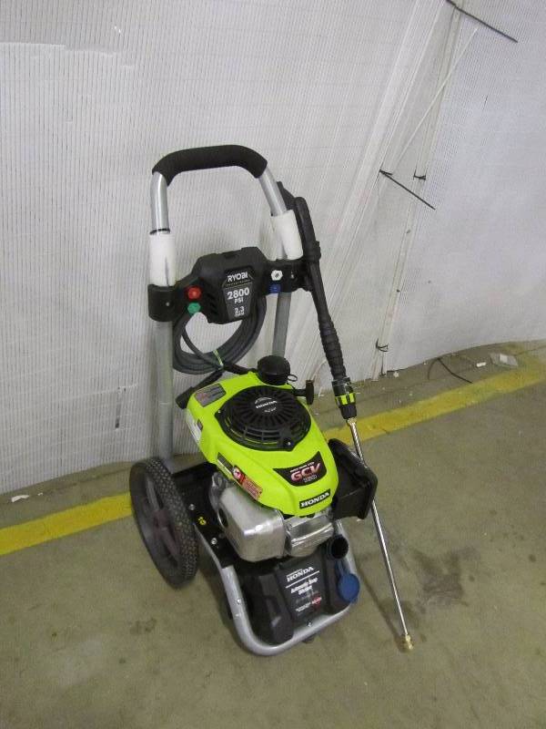 lot 24 image: Ryobi 2800-PSI 2.3-GPM Honda Power Control Gas Pressure Washer