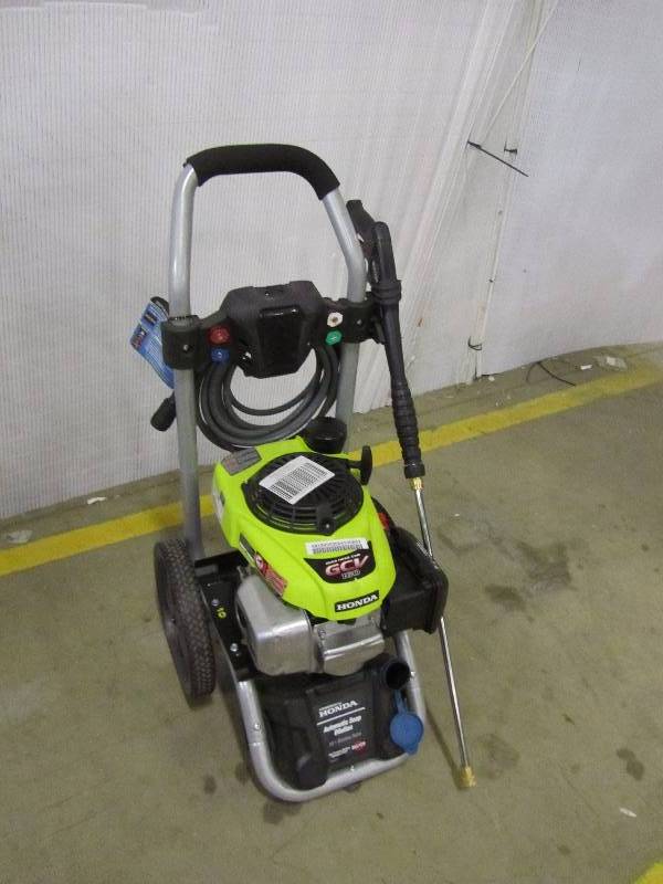 lot 25 image: Ryobi 2800-PSI 2.3-GPM Honda Power Control Gas Pressure Washer