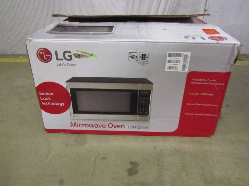 lot 29 image: LG Electronics 2.0 cu. ft. Countertop Microwave in Stainless Steel, Built-In Capable with Sensor Cooking