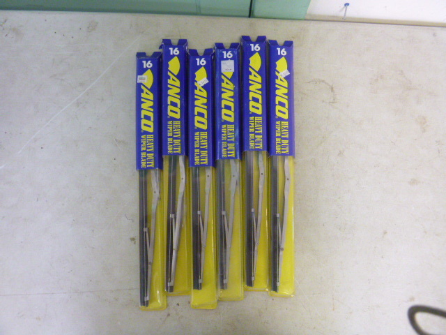 6 Anco Heavy Duty Wiper Blades