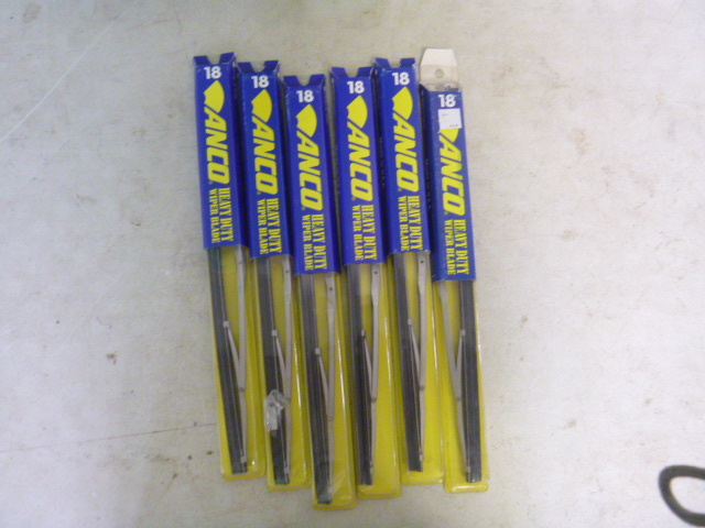 6 Anco Heavy Duty Wiper Blades