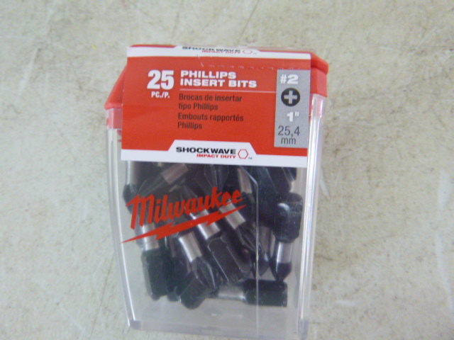Milwaukee Phillips Insert Bits