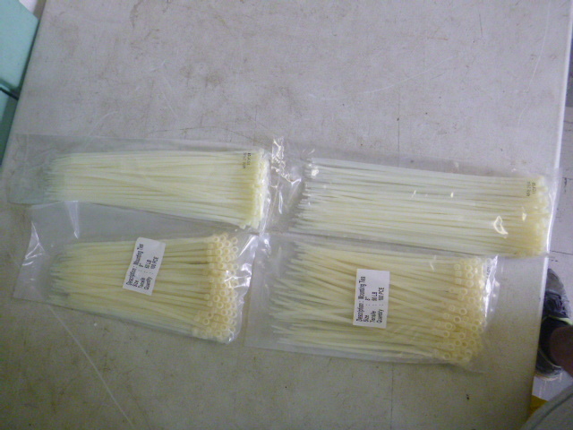 4 Packs of Mounting Cable Ties