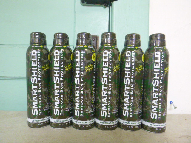 6 Bottles of Smart Shield Serious Sun Protector and Insect Repellent