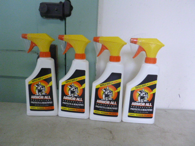 4 Bottles of Armor All Protectant