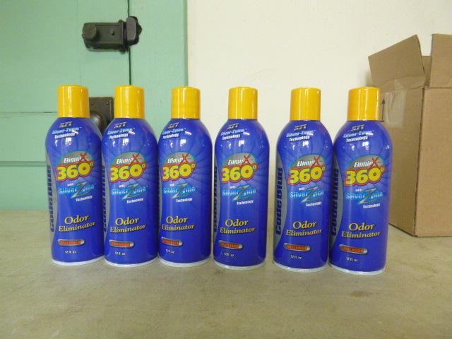 6 Bottles of Code Blue Odor Eliminator