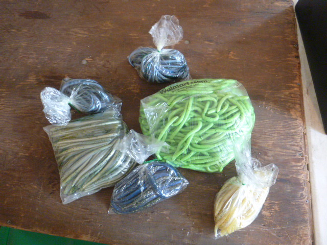 Lot of Plastic Worms