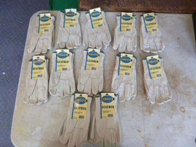 Lot of Cordova Leather Work Gloves