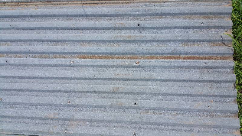 lot 8 image: (25) 14 Galvanized Steel Sheets