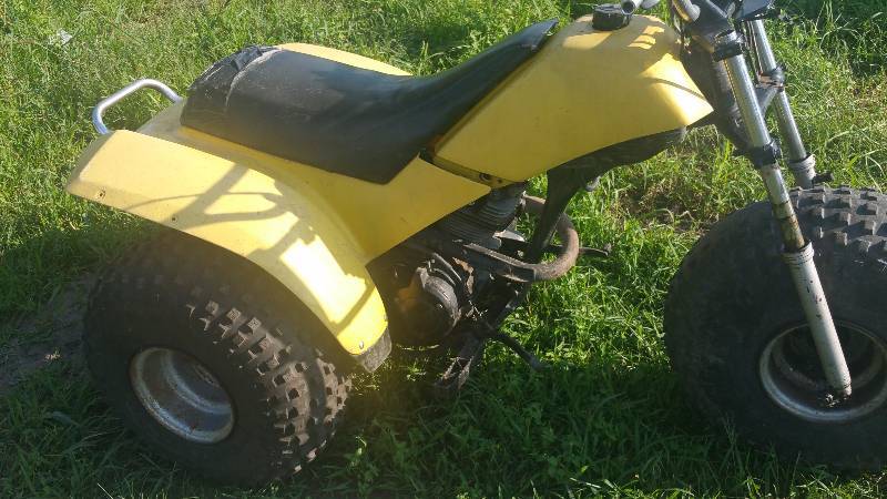 1983 Yamaha Tri-Moto 175 Three-Wheeler | Farm Auction | 1999 GMC Truck ...