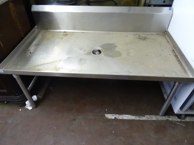 lot 68 image: Equipment Stand With Back Splash