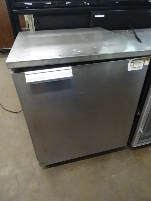 lot 75 image: Under Counter Refrigerator On Wheels