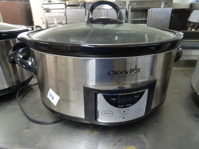 lot 114 image: Crock Pot Slow Cooker