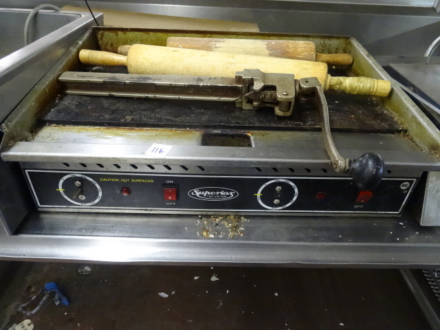 lot 116 image: Commercial Pro S624 Griddle,