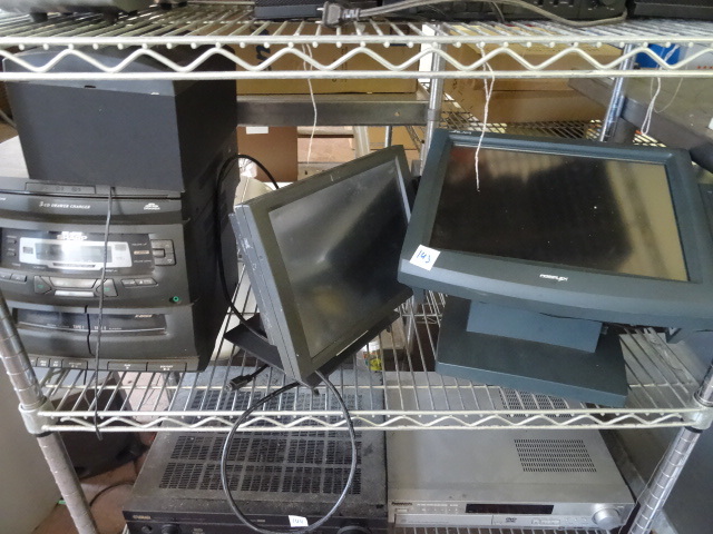 lot 143 image: 2 Point Of Sale Monitors ,