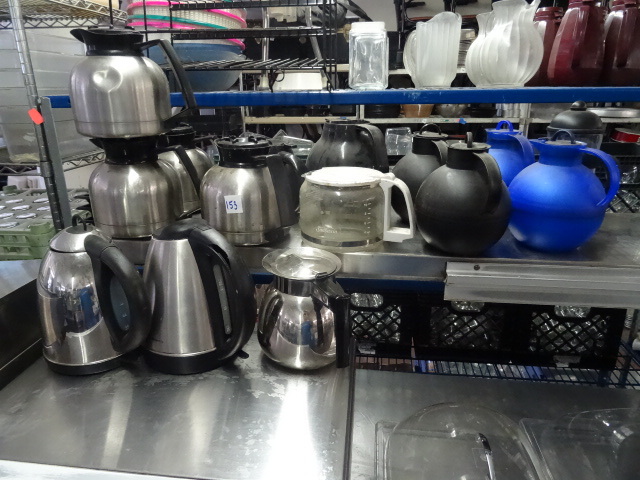 lot 153 image: Misc Coffee Pot Servers