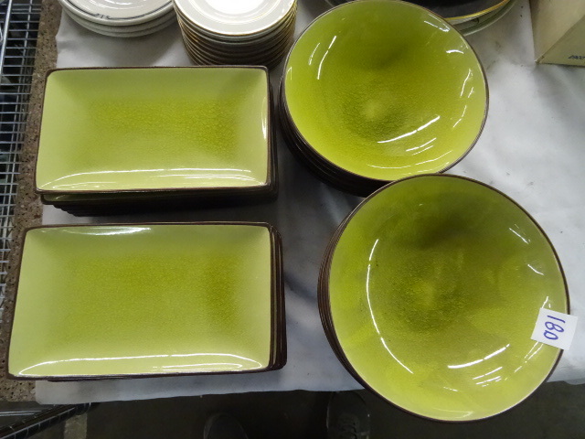 lot 180 image: New Plates and Bowls, 23 Pieces