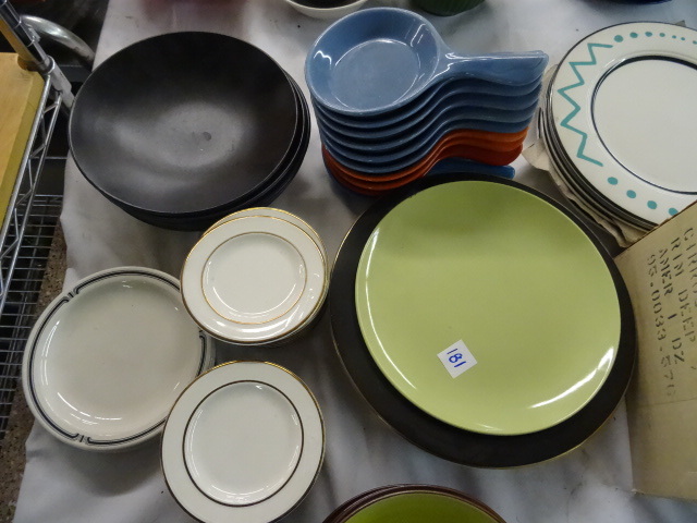 lot 181 image: Misc Plates