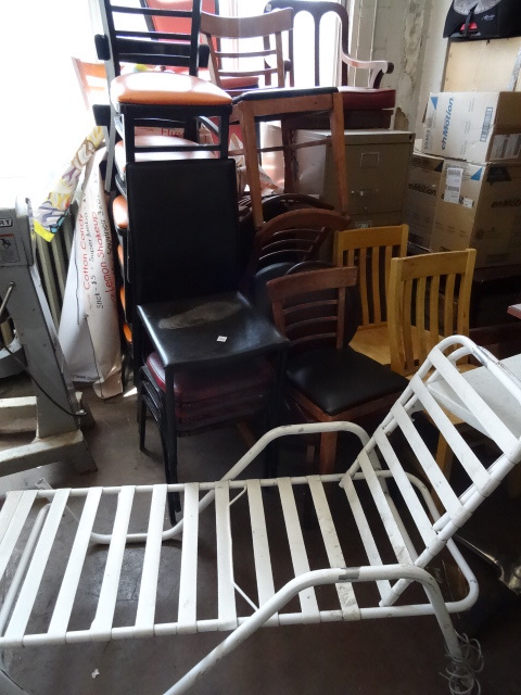 lot 220 image: Large  Lot Of Misc Chairs