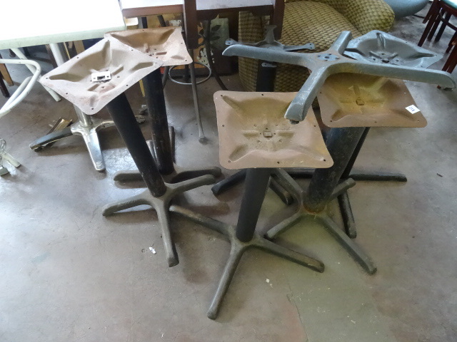lot 221 image: 8 Misc Table Bases