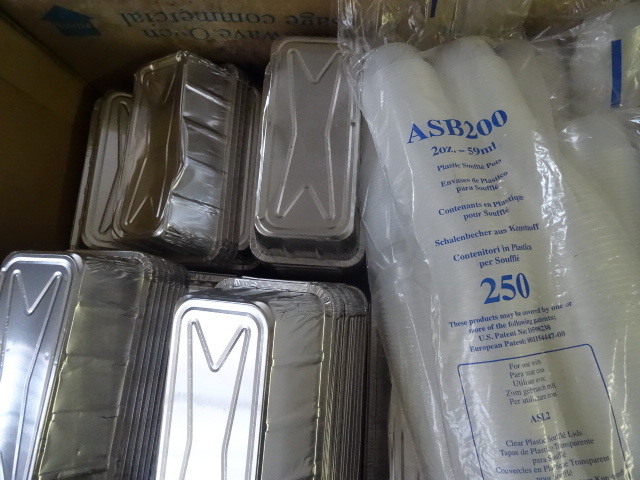 lot 222 image: Aluminum To Go Bread Pans, 20 oz.